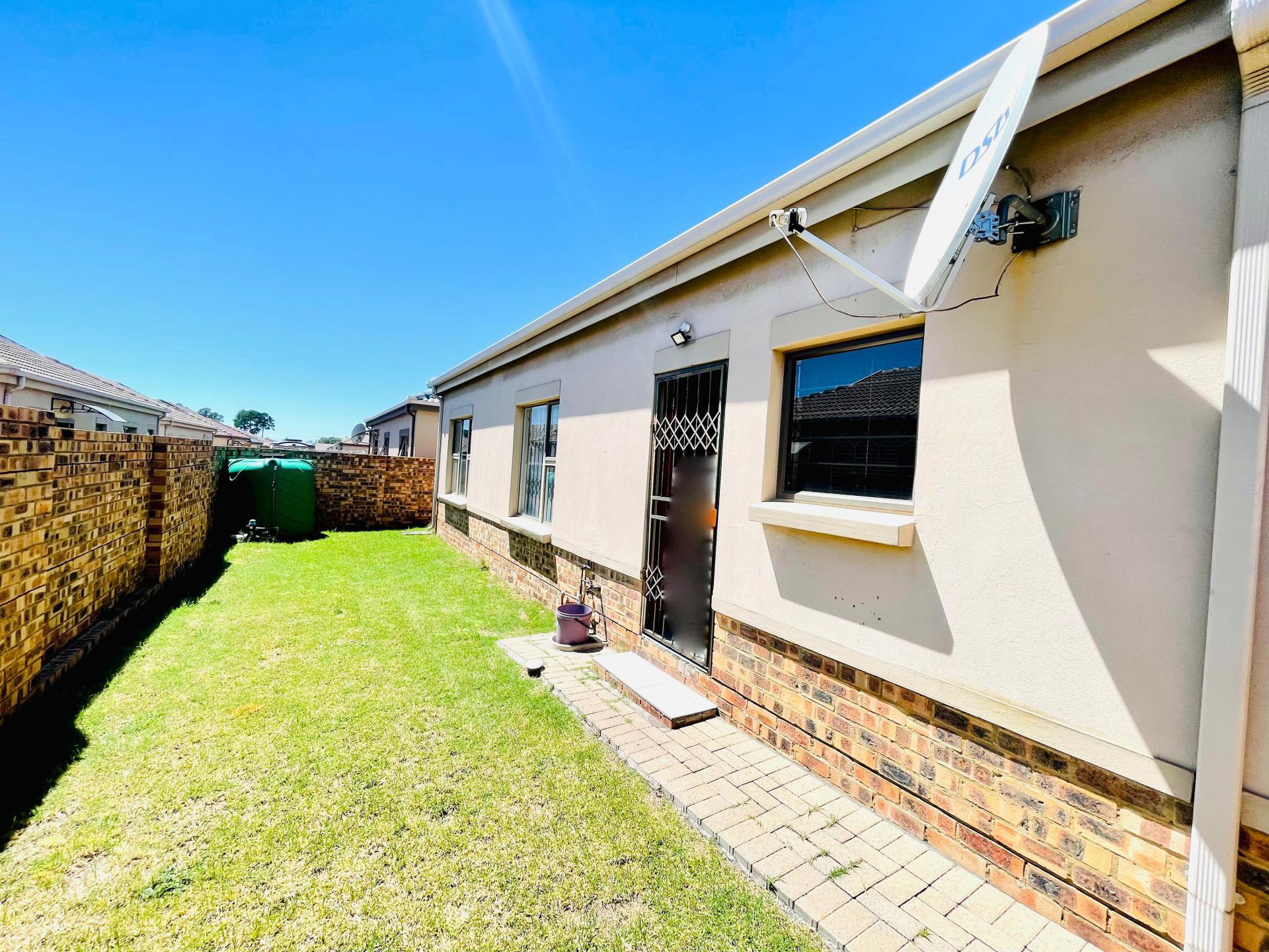 Backyard of property in Emalahleni (Witbank) 