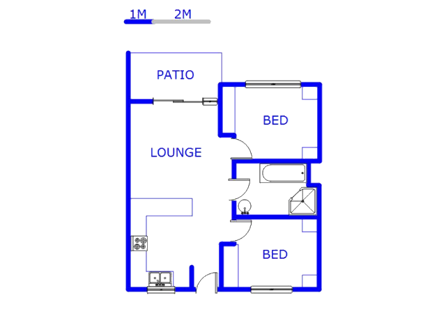 Ground Floor - 62m2 of property for sale in Effingham Heights