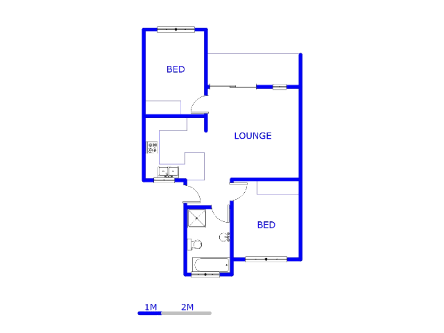 Ground Floor - 61m2 of property for sale in Montana Tuine