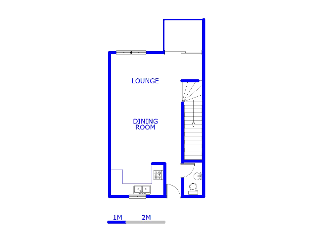 Ground Floor - 46m2 of property for sale in Vorna Valley