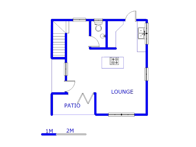 Ground Floor - 45m2 of property for sale in Derdepoortpark